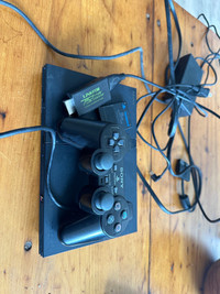 Selling ps2 slim with hdmi converter and one controller 