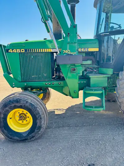 4450 john Deere tractor in mint condition plus have a invoice from Nelson Motors for completely repl...