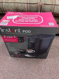 New Instant Pod 2 in 1 Coffee Machine!