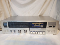 vintage JVC cassette deck model KC-V100