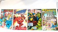 4 Marvel Comics including Hell's Angel, DareDevil, Real Heroes &