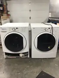 Kenmore washer and dryer - used