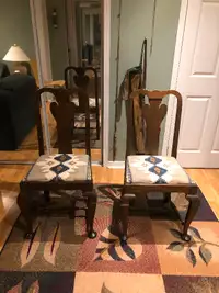 1920s Six Antique chairs.
