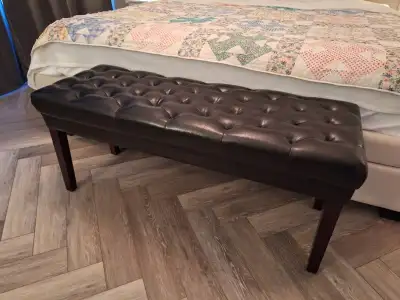 Stylist tufted bench, View more