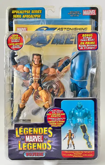 Marvel Legends WOLVERINE Unmasked Variant Toy Biz 2005 NEW, View more