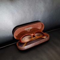 Vintage Coach made in Itatly Sunglasses with Case and Cloth