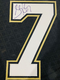 Sidney Crosby Autographed Pittsburg Penquins Jersey Number