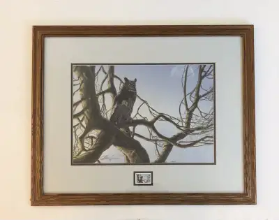 Vintage Owl Art: Northern Wilderness Edition- Signed/Numbered, View more