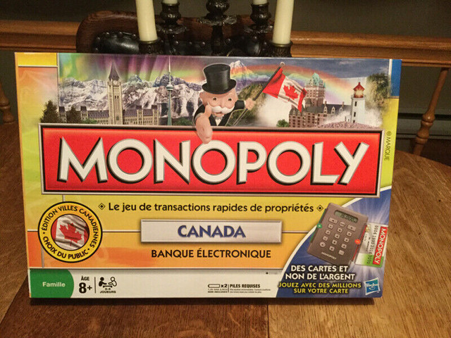 Monopoly 2 éditions différentes de Banque Electronique  8ans + dans Jouets et jeux  à Laval/Rive Nord - Image 4