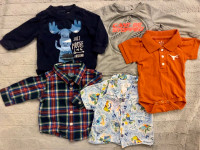 3-6 month boys tops 