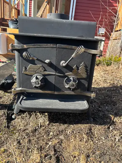 Certified Cast iron wood stove, View more