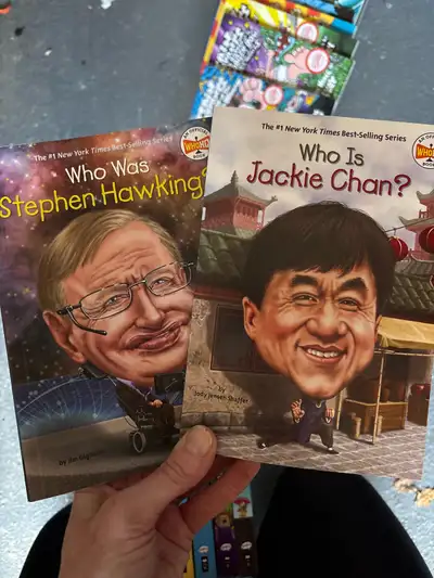 Brand new your books - Jackie chan and Stephen hawking , View more