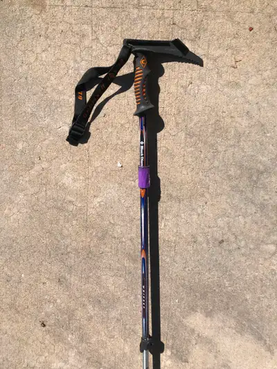 Great for ski mountaineering or whenever an ice axe is overkill