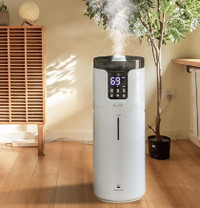 Lacidoll 16L Ultrasonic Tower Humidifier, Large Room/Home