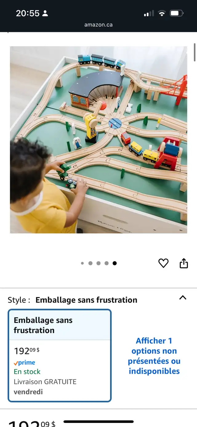 wooden train Melissa & Doug to built in Toys & Games in City of Montréal - Image 8