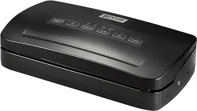 Vacuum Sealer with Roll Storage and Bag Cutter, 110W, Black, View more