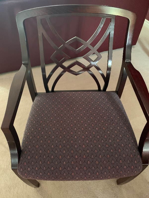 Antique table and china hutch . Hutches & Display Barrie