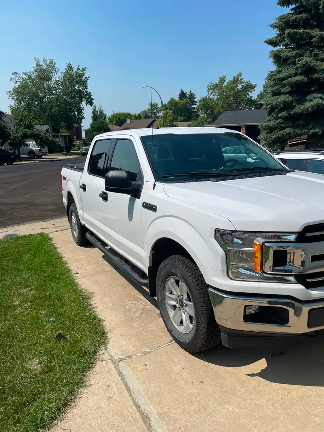 2018 F150 Super Crew Cab XLT White