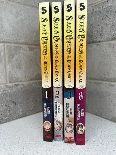 Sleepy Princess in the Demon Castle - Vol. 1-3 & Vol. 8  - $5 ea, View more