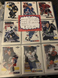 1995-96 Score Set 330 Hockey Cards Rookies Stars Booth 263 