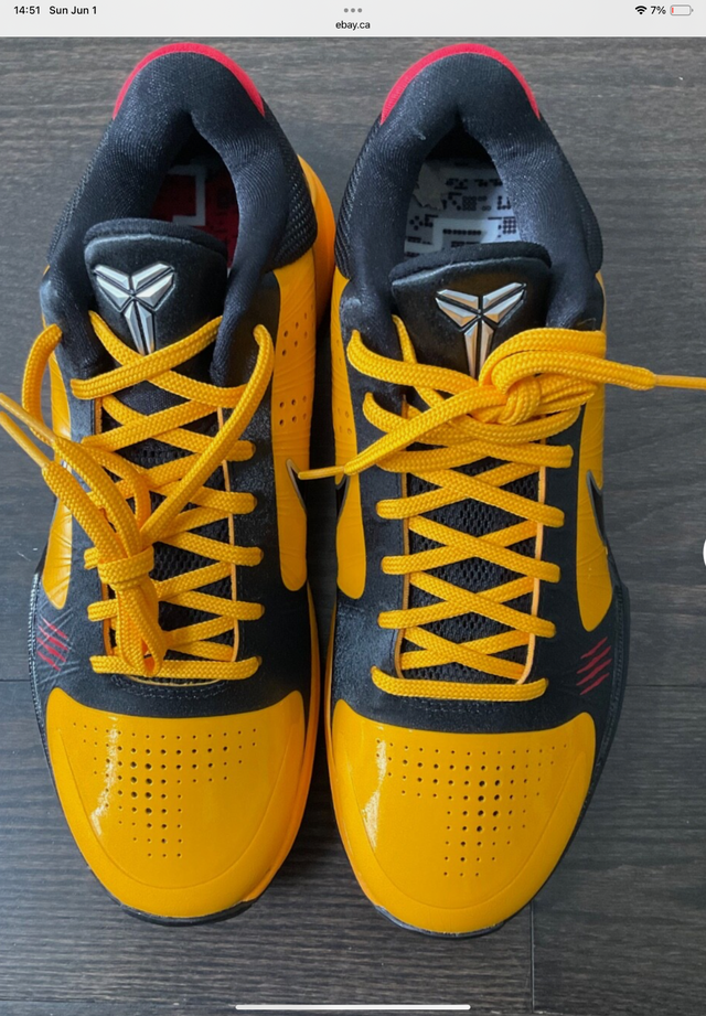 Very Rare Brand New Nike Kobe 5 Protro Bruce Lee Sz 8.5 Men’s in Men's Shoes in Oakville / Halton Region - Image 3