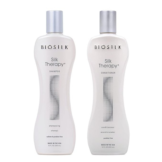 BIOSILK Silk Therapy Duo Set Shampoo and Conditioner-CAN-B004J0R in Health & Special Needs in Vancouver - Image 2