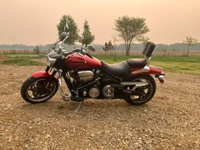 2010 Yamaha Road Star Warrior. Has windshield just not installed. Price is OBO. Text 780-821-9344 if...