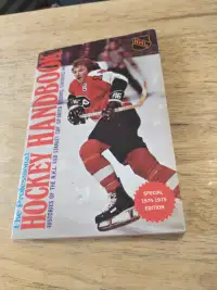 1974 The Professional Hockey Handbook softcover, 1940 pages.