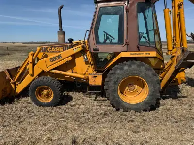 1990 Case Super E Case Backhoe - 5600hrs Second Owner, Fresh Oil change/oil filter, new air filter,...