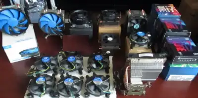 ✅ LOT DE 11 CPU-COOLER VENTILÉ À L'AIR FRAIS ✅, View more