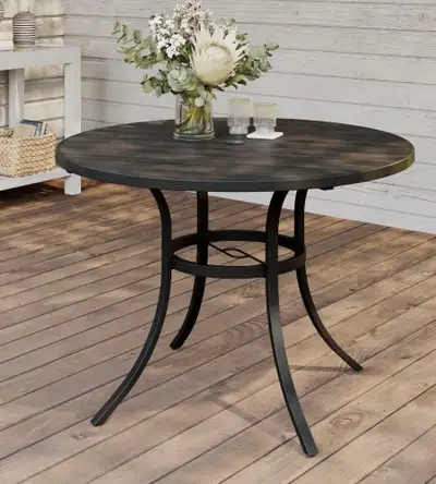 Faux Wood Dining Table, View more