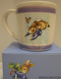 NEW IN BOX WEDGWOOD PETER RABBIT "NEW LOOK" MUG