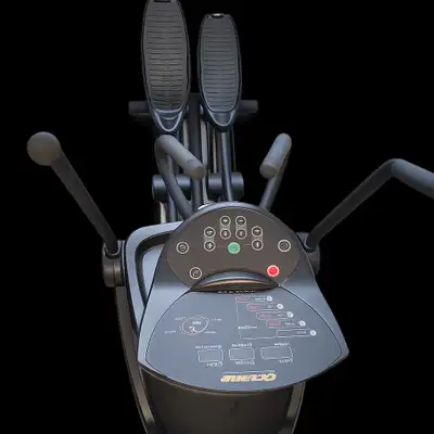 Elevate your home workout routine with this premium Octane Fitness elliptical machine, designed for...