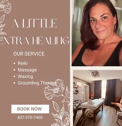 Private Home Spa Newmarket /Aurora - Reiki,  Waxing & Massage, View more