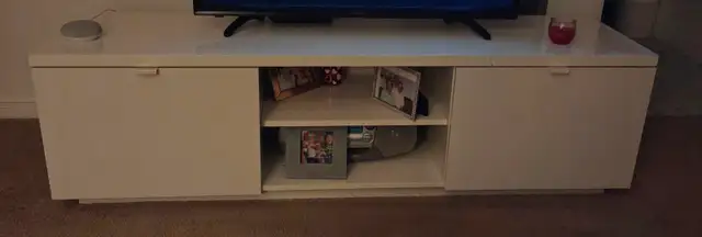 IKEA BYÅS TV bench in TV Tables & Entertainment Units in City of Toronto - Image 2