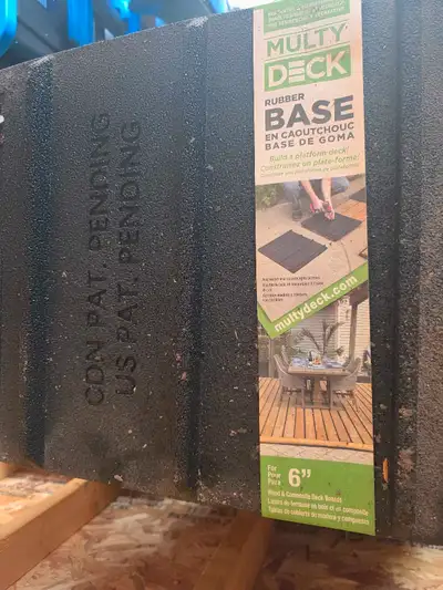 multy deck rubber base, View more