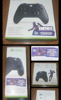 Xbox Fortnite Special Edition Controller Dark Vertex Outfit NEW 