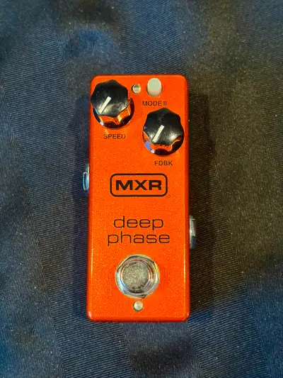 MXR Deep Phase phaser w/ box, View more