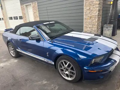 2008 GT500 Convertible for sale. 500 HP supercharged factory motor. Has aftermarket car play deck wi...