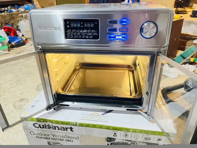 KALORIK DIGITAL MAXX EXTRA LARGE 9-IN-1 AIR FRYER OVEN in Toasters & Toaster Ovens in Markham / York Region - Image 9
