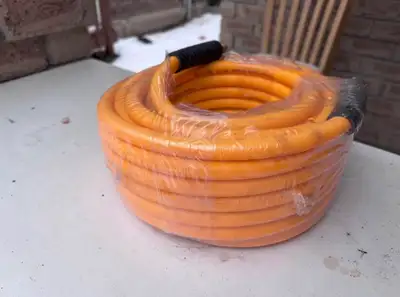 New high-pressure washer hose. Good for pressure washer or drain jetting. Strong and durable. Pickup...