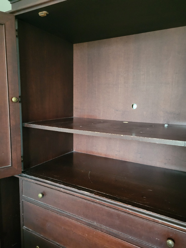 Solid Mahogony Armoire in Dressers & Wardrobes in Winnipeg - Image 2