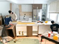 Kitchen Renovation, Cabinet Refacing & Closets