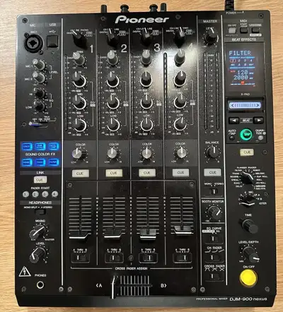 Pioneer DJM900 Nexus NXS Pro DJ Mixer (' Traktor '-Certified), View more