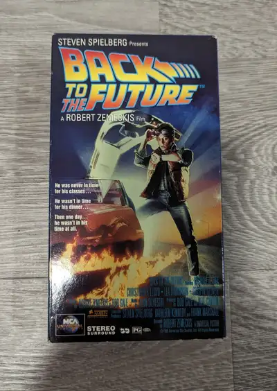 Back to the Future VHS Tape Movie, View more