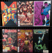 WOLVERINE (2020) Mixed Lot x5 Comics #2D,3A,4D,9A,11B +Bonus