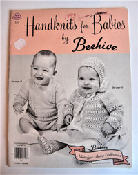 Knit Patterns, Handknits for Babies by Beehive, Book No 905