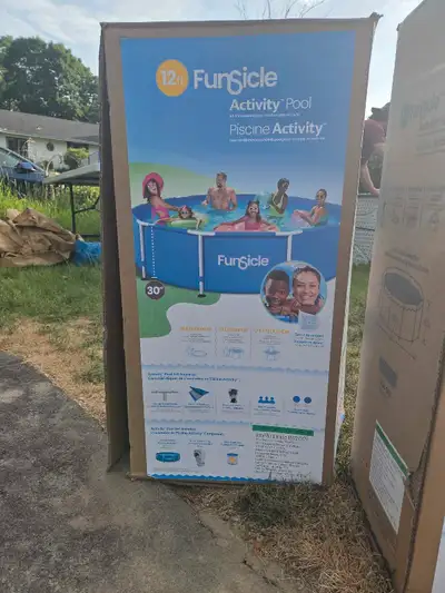12ft by 30inchs  FUNSICLE  ACTIVITY POOL , View more