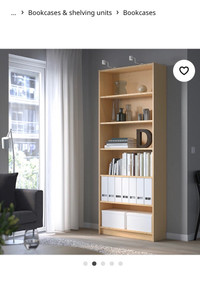 IKEA Billy bookshelves 
