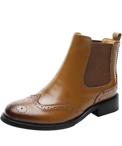 Women’s Wingtip ankle high Boots! Size 9.5, View more